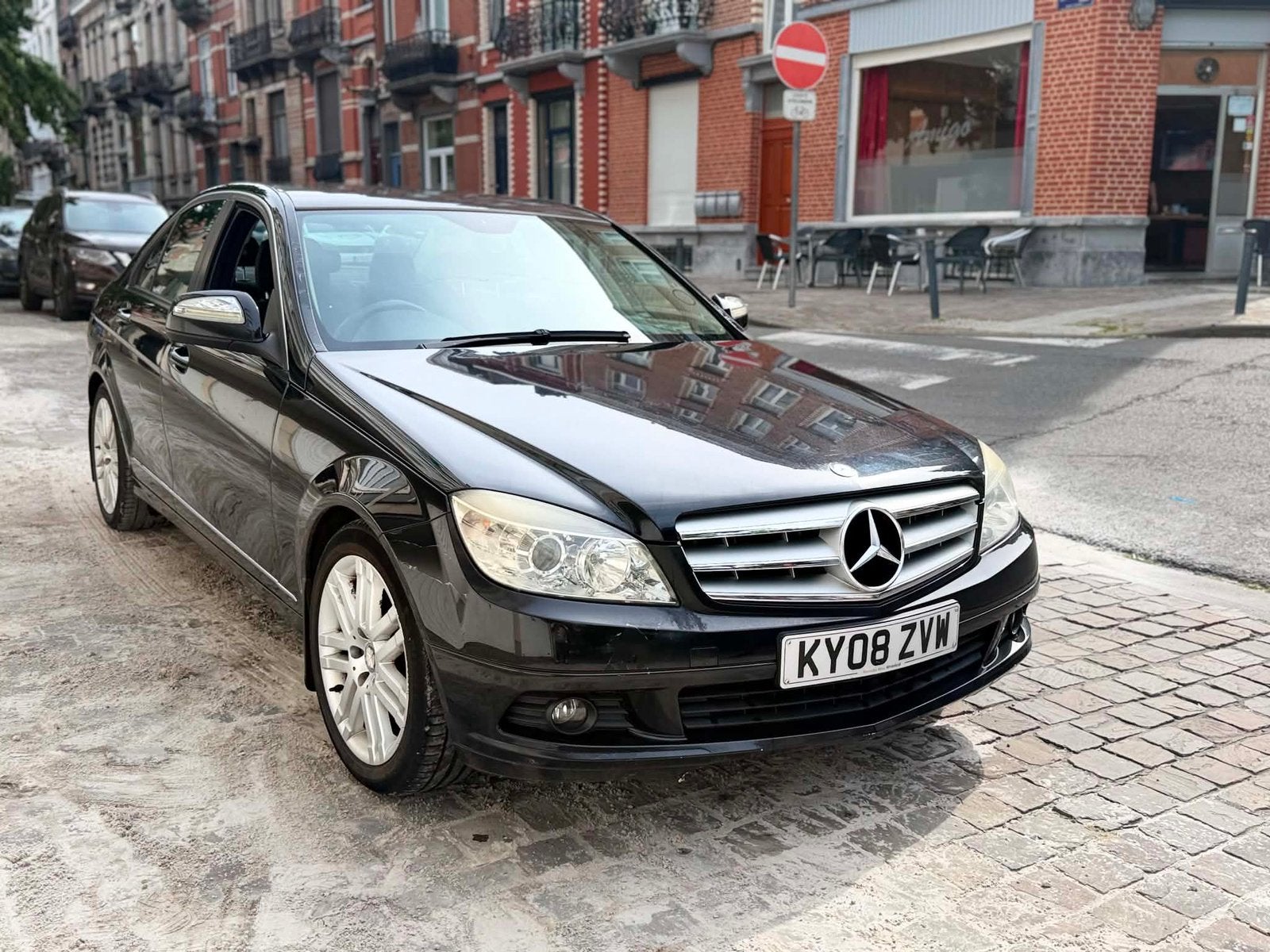 Mercedes C-klasse 2008 1.8 benzine automaat, Auto's, Automaat, Particulier, Te koop, Benzine