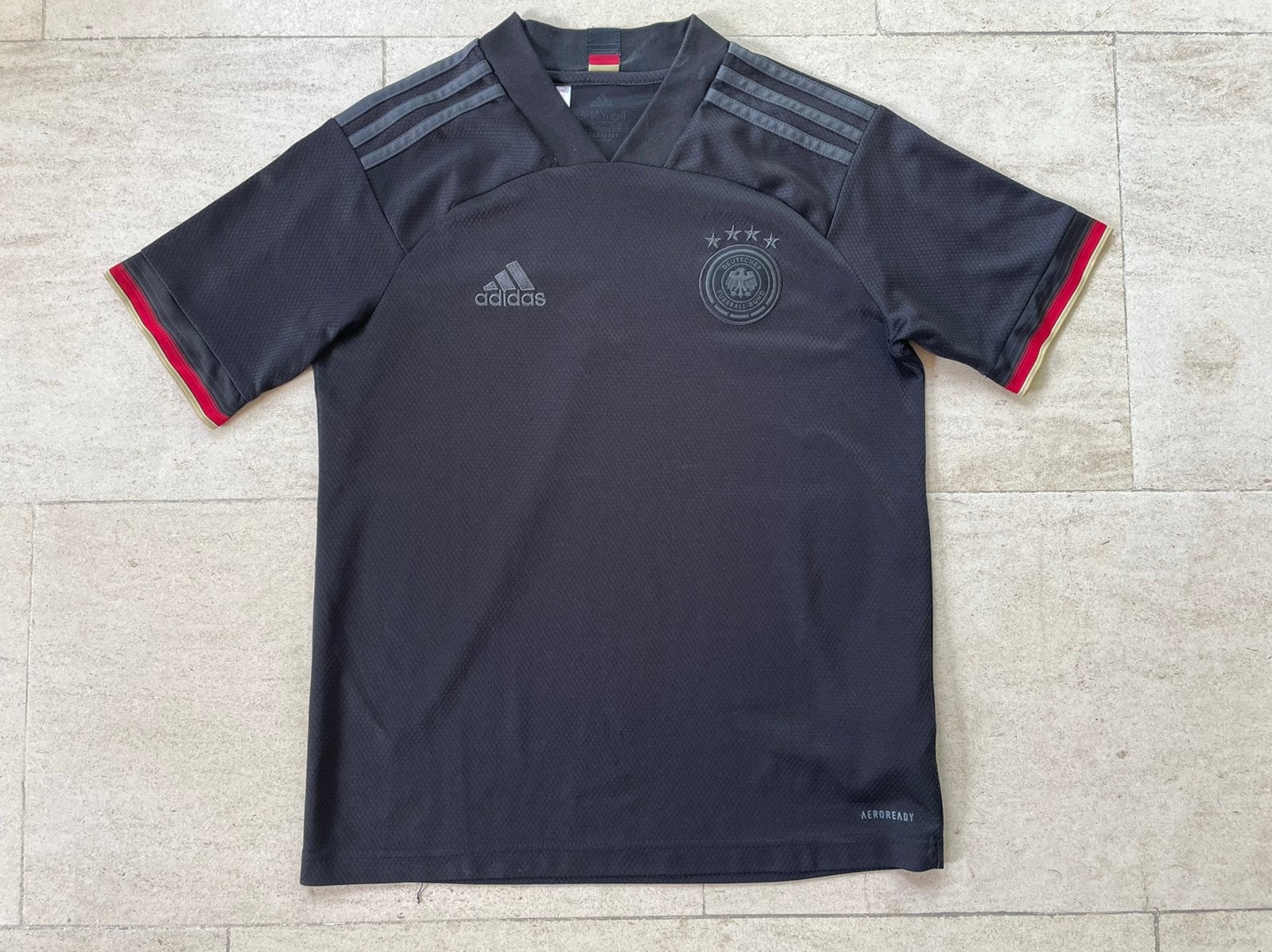 Voetbalshirt Duitsland Adidas maat 164, Kinderen en Baby's, Kinderkleding | Maat 164, Adidas, Sport- of Zwemkleding, Ophalen of Verzenden