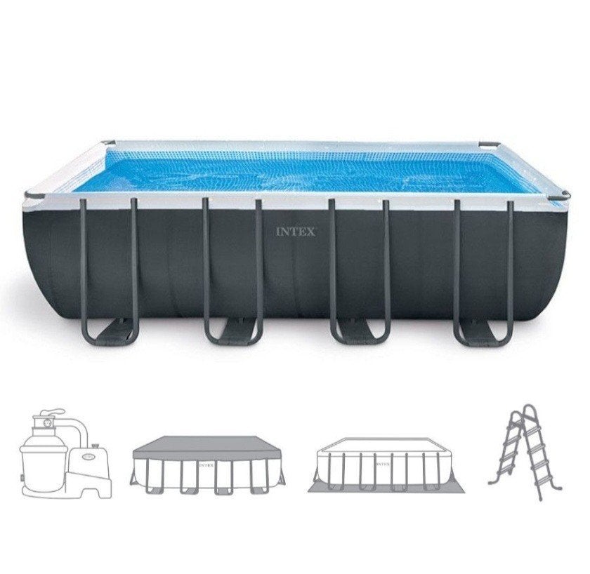 Piscine Intex Ultra XTR Frame 549 x 274 x 132 cm (neuve), Jardin & Terrasse, Piscines, Enlèvement