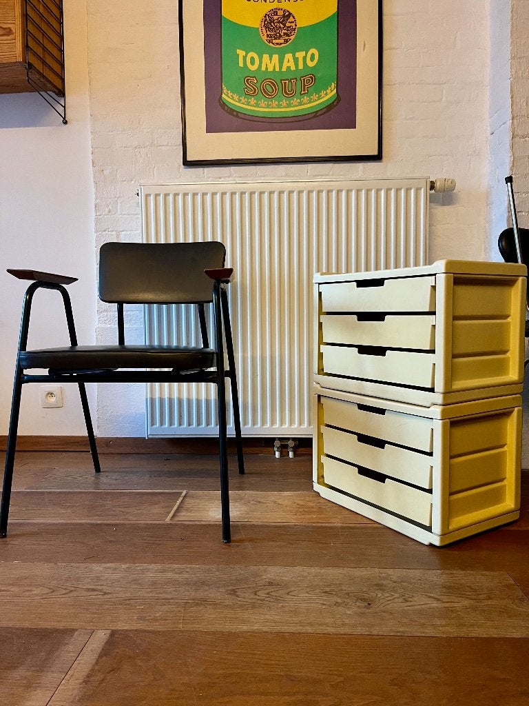 2x stapelbare ladeblokken Meurop, Maison & Meubles, Enlèvement, Utilisé