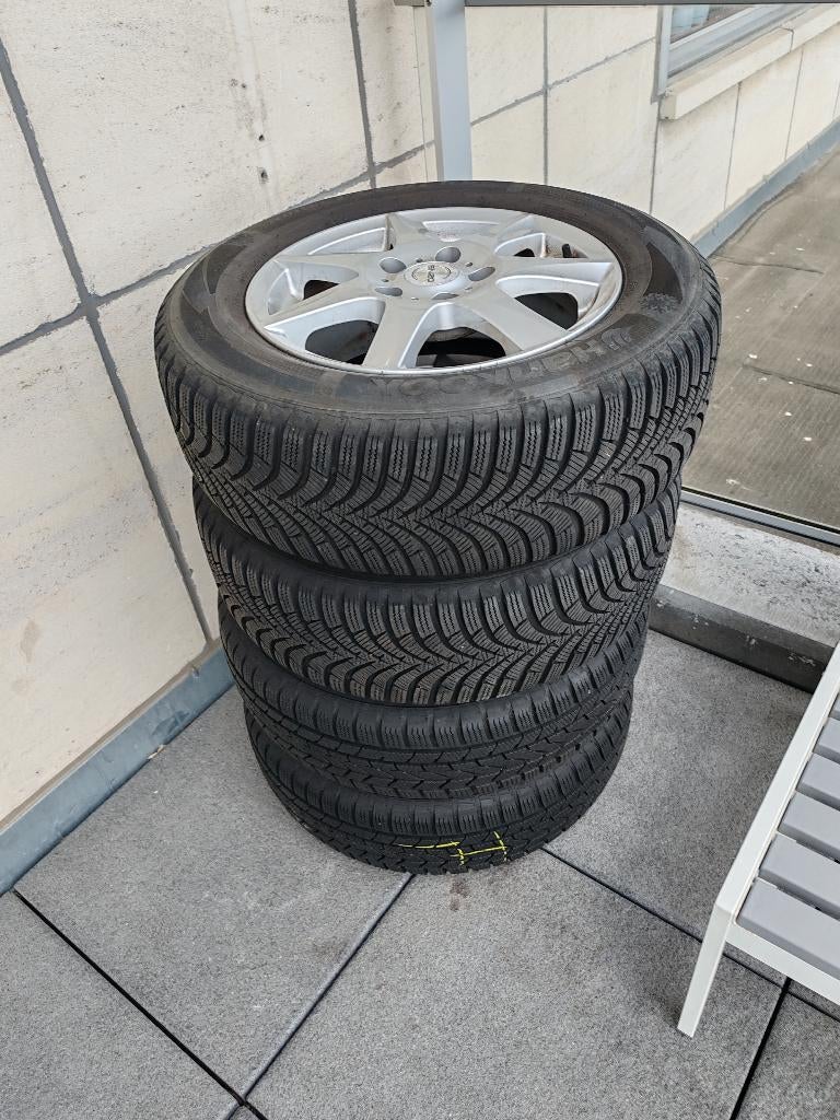 4x ENZO aluminium velgen + banden (195/65 R15) gemengde set, Auto-onderdelen, Banden en Velgen, Ophalen, Gebruikt, 15 inch, Banden en Velgen