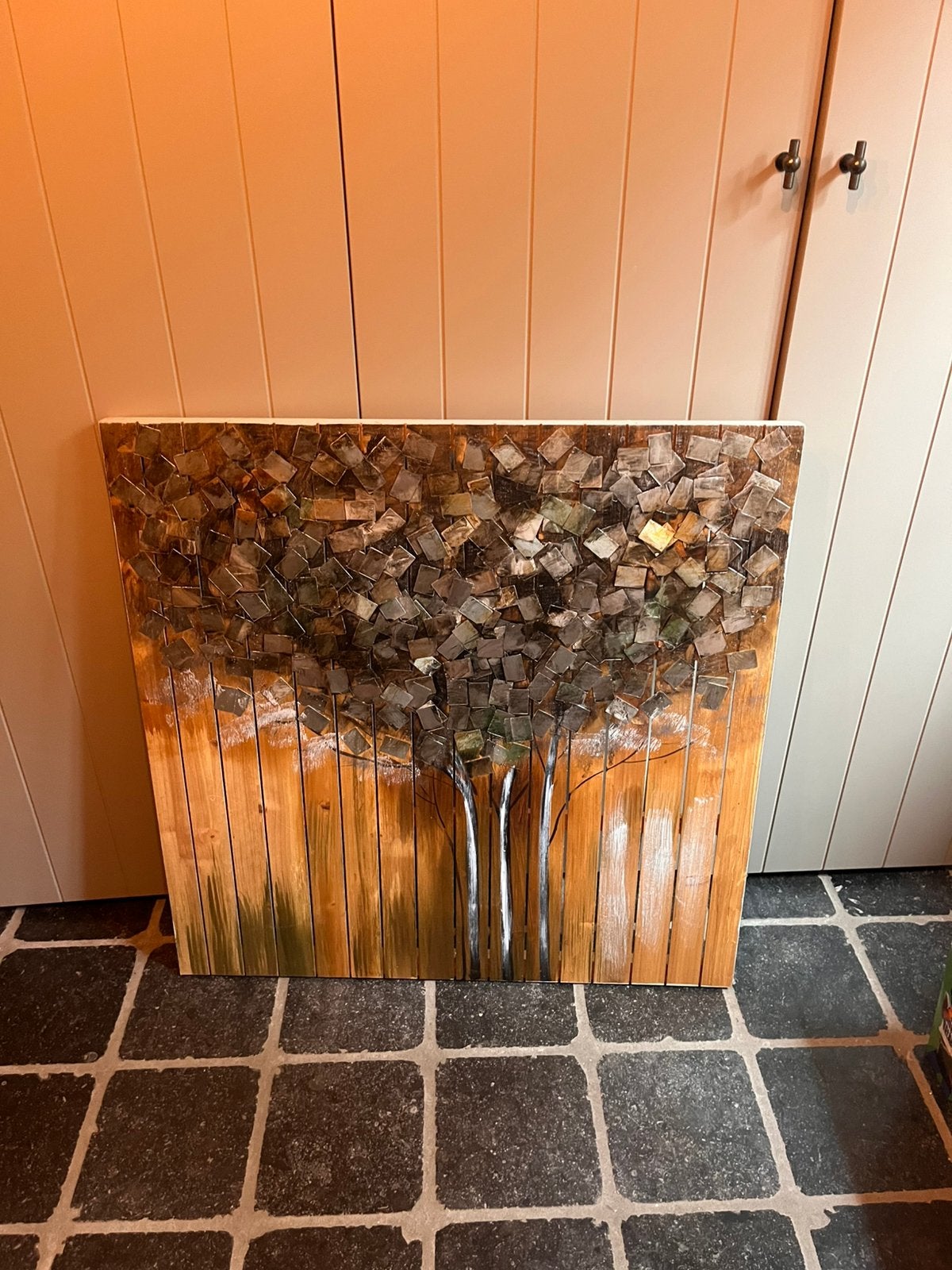 Landelijk moderne wand decoratie, Landelijk, Ophalen, Zo goed als nieuw, Schilderij