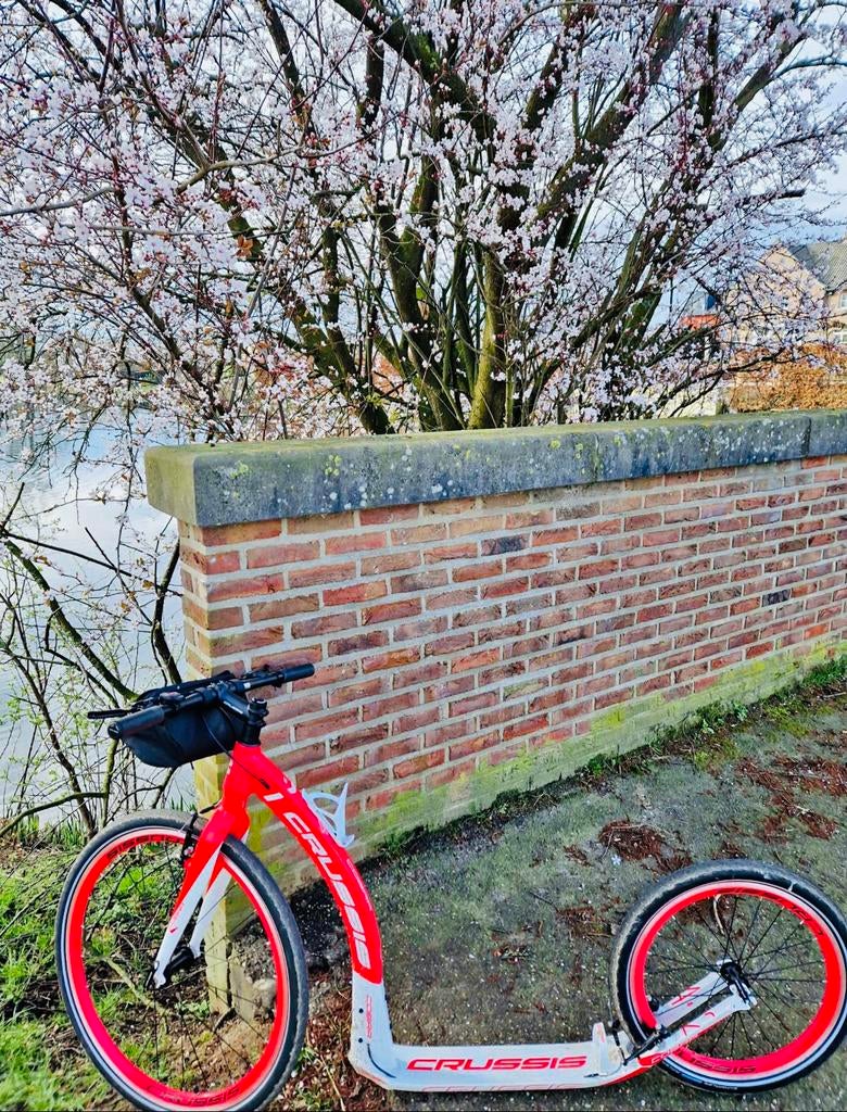 Crussis Urban step - kickbike voor volwassenen, Fietsen en Brommers, Ophalen, Zo goed als nieuw, Kickbike