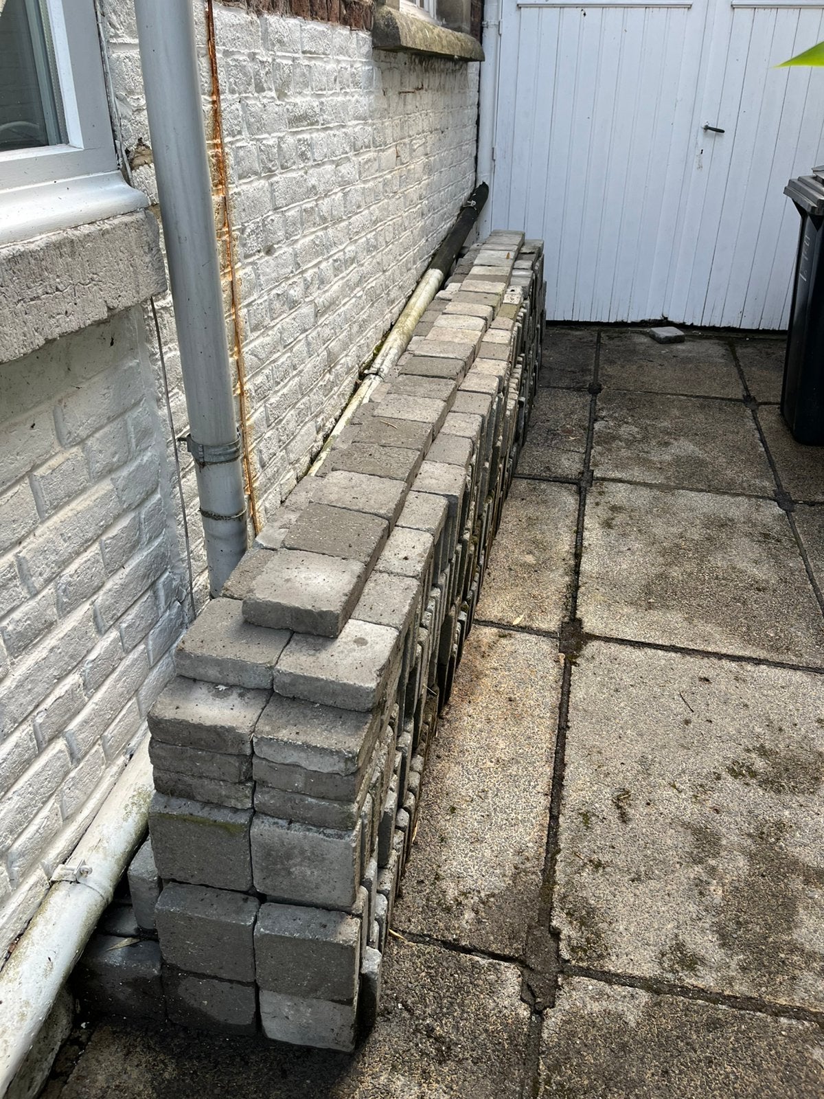 Lot de klinkers 15x15, Jardin & Terrasse, Enlèvement, Utilisé, Autres types, Autres matériaux