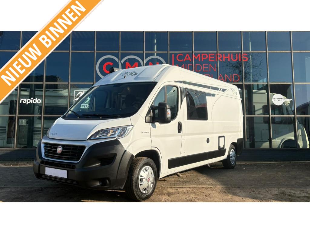Roadcar R 600 Airco,CruiseCtr,Luifel, Fiat ducato, Boîte manuelle, 5 à 6 mètres, Réfrigérateur, Diesel