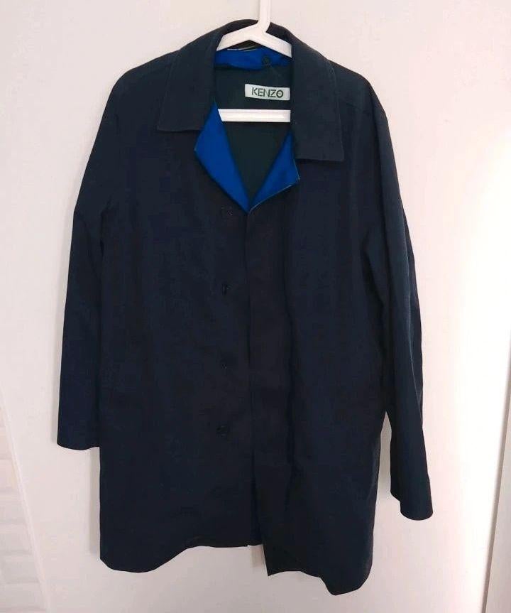 Vintage jas van Kenzo Paris — uitneembare fluwelen voering, Ophalen, Maat 52/54 (L), Gedragen, Kenzo