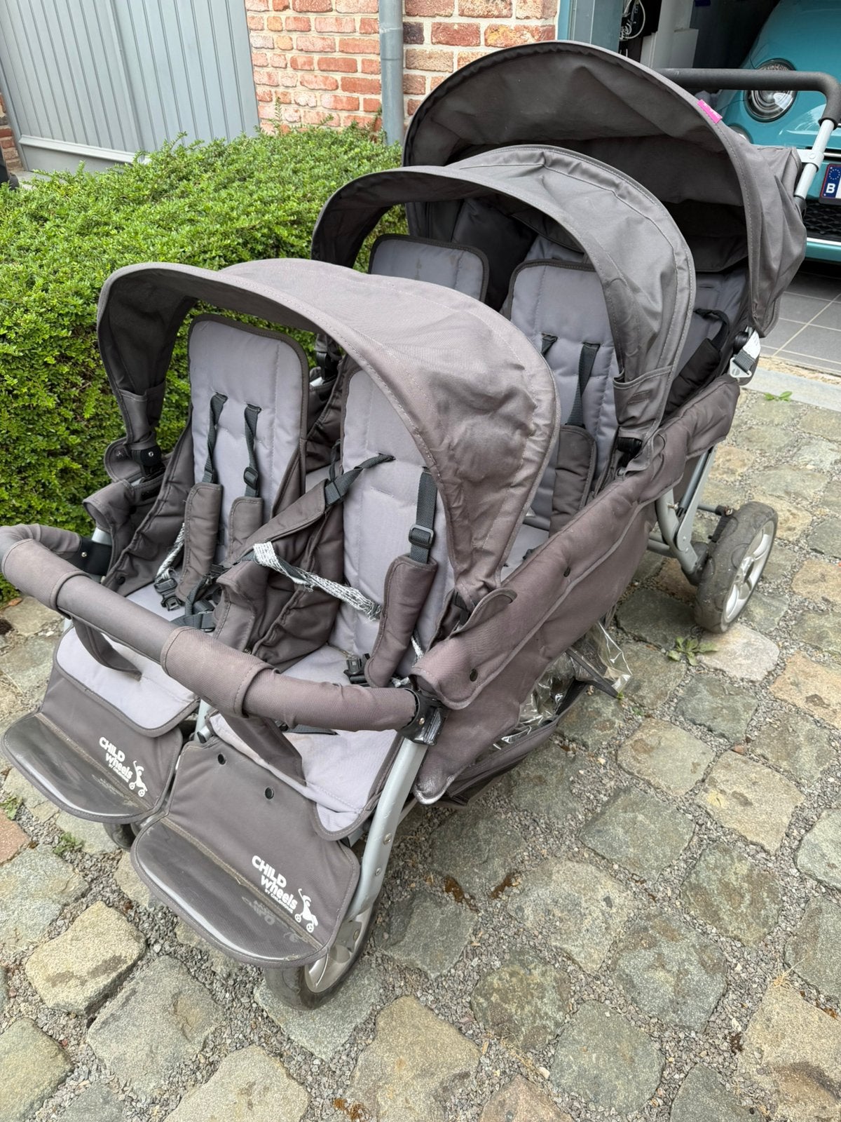 Childweels 6 ling buggy, Kinderen en Baby's, Tweelingen en Meerlingen, Ophalen, Gebruikt, Kinderwagen of Buggy