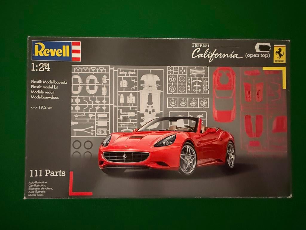Ferrari California OPEN Top Revell 1/24, Enlèvement, Comme neuf, Voiture, Revell