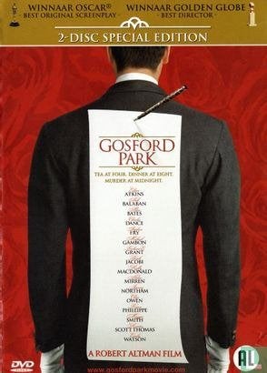 gosford park (watson,mirren,fry,gambon,philippe ), Enlèvement ou Envoi, Comme neuf