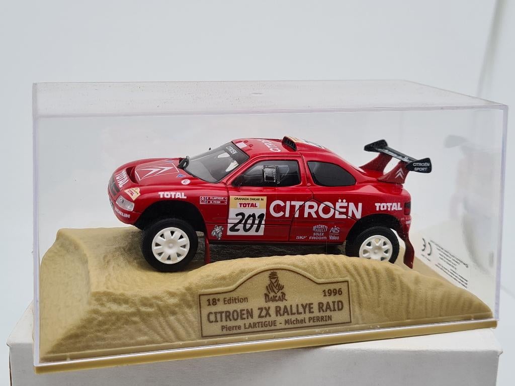 Citroën ZX Rally Raid 1996 Dakar - Norev 1/43, Hobby & Loisirs créatifs, Voitures miniatures | 1:43, Comme neuf, Voiture, Norev