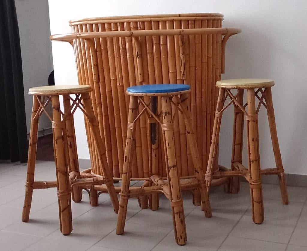 TIKI bar, Enlèvement, Utilisé, Y compris les chaises de bar