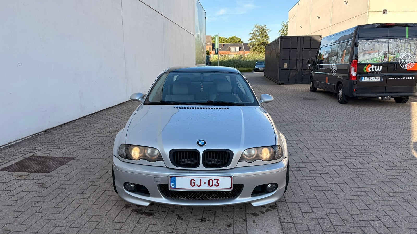 BMW 323ci, Auto's, Achterwielaandrijving, Grijs, Zilver of Grijs, 6 cilinders