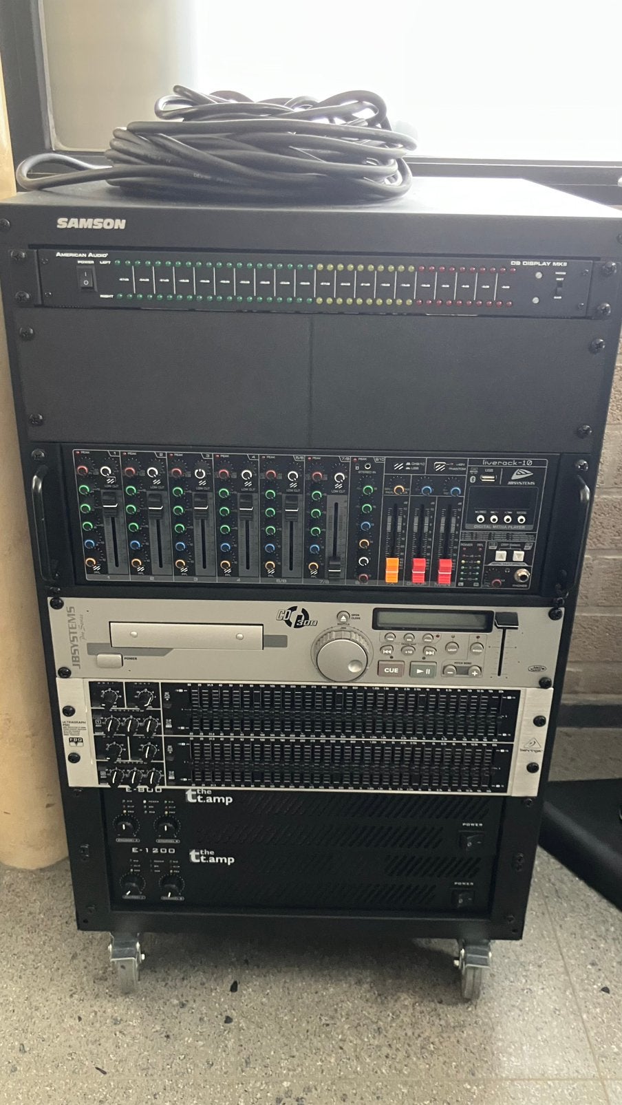 PA rack, Ophalen, Zo goed als nieuw