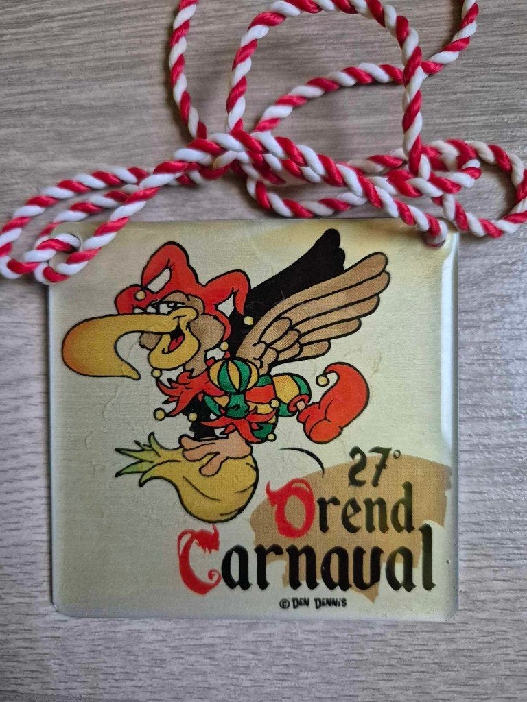 Carnaval medaille Aalst Arend 27 jaar, Ophalen of Verzenden