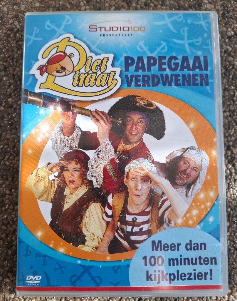 DVD Piet Piraat - Papegaai verdwenen, CD & DVD, Série télévisée, Enlèvement ou Envoi, Tous les âges, Comme neuf