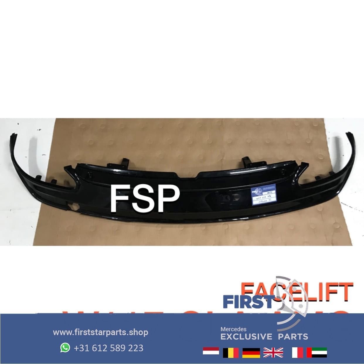 A1178859500 W117 X117 Facelift AMG diffuser origineel Merced, Gebruikt, -, Ophalen of Verzenden, -