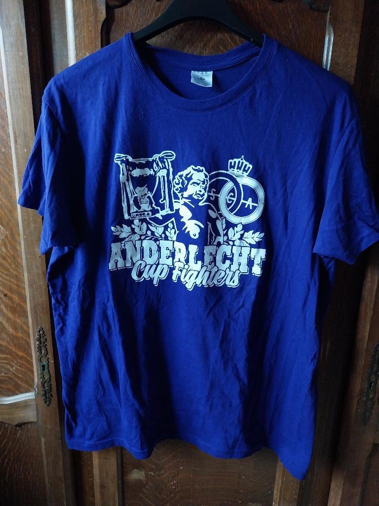 2 T-shirts van Anderlecht, Verzamelen, Ophalen of Verzenden, Zo goed als nieuw