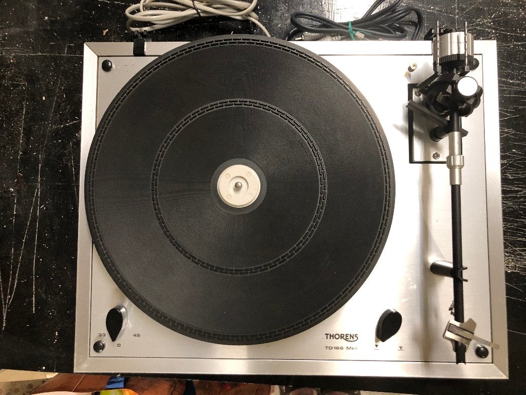 THORENS 166 Mk2, Audio, Tv en Foto, Platenspelers, Ophalen, Gebruikt, Platenspeler, Thorens