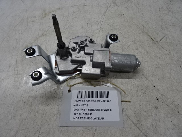 MOTEUR ESSUIE-GLACE ARRIÈRE BMW X5 (G05) (7453144), Utilisé, BMW