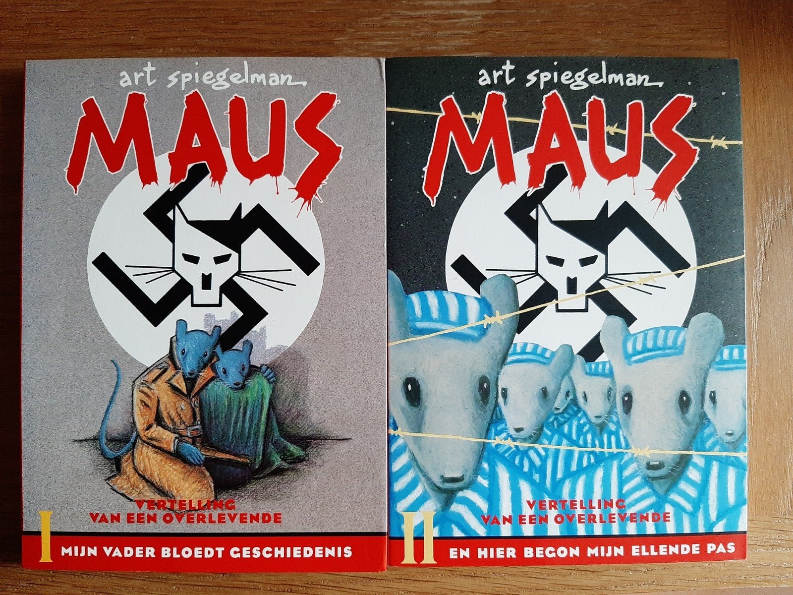 Maus 1 + 2 - Art Spiegelman, Boeken, Ophalen