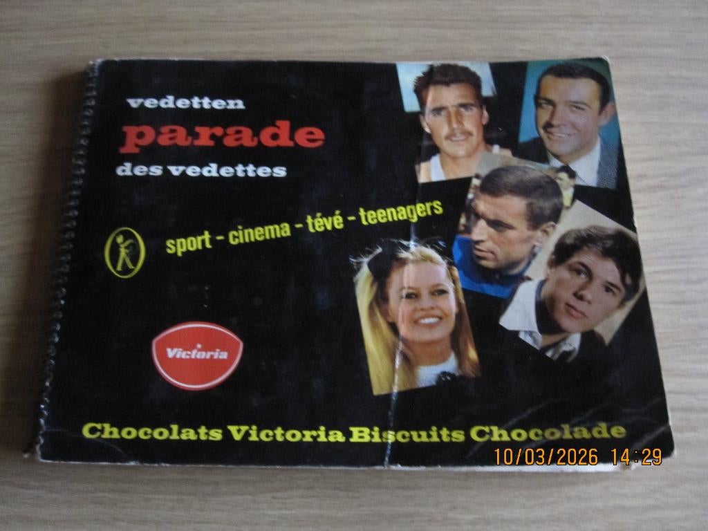 Oud vedetten parade prentenboek, Ophalen of Verzenden