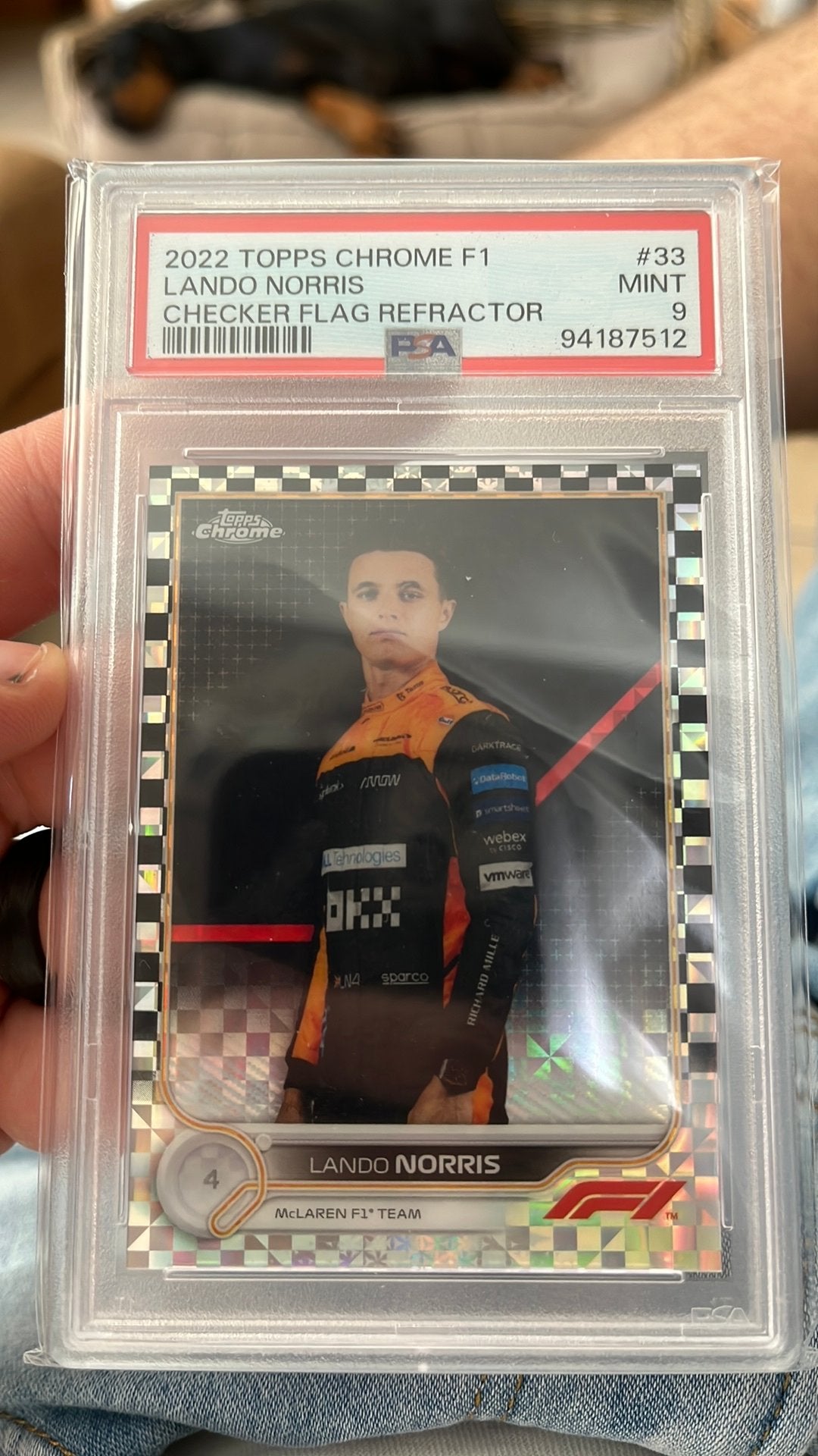 2022 topps chrome f1, Ophalen of Verzenden, Zo goed als nieuw