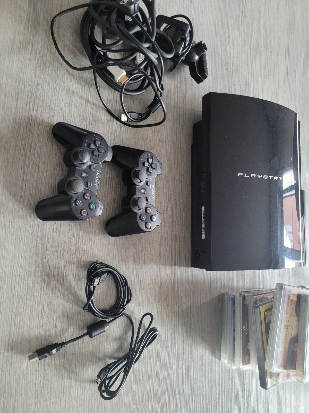 playstation 3, Enlèvement ou Envoi, Utilisé, Avec 2 manettes, Avec jeux