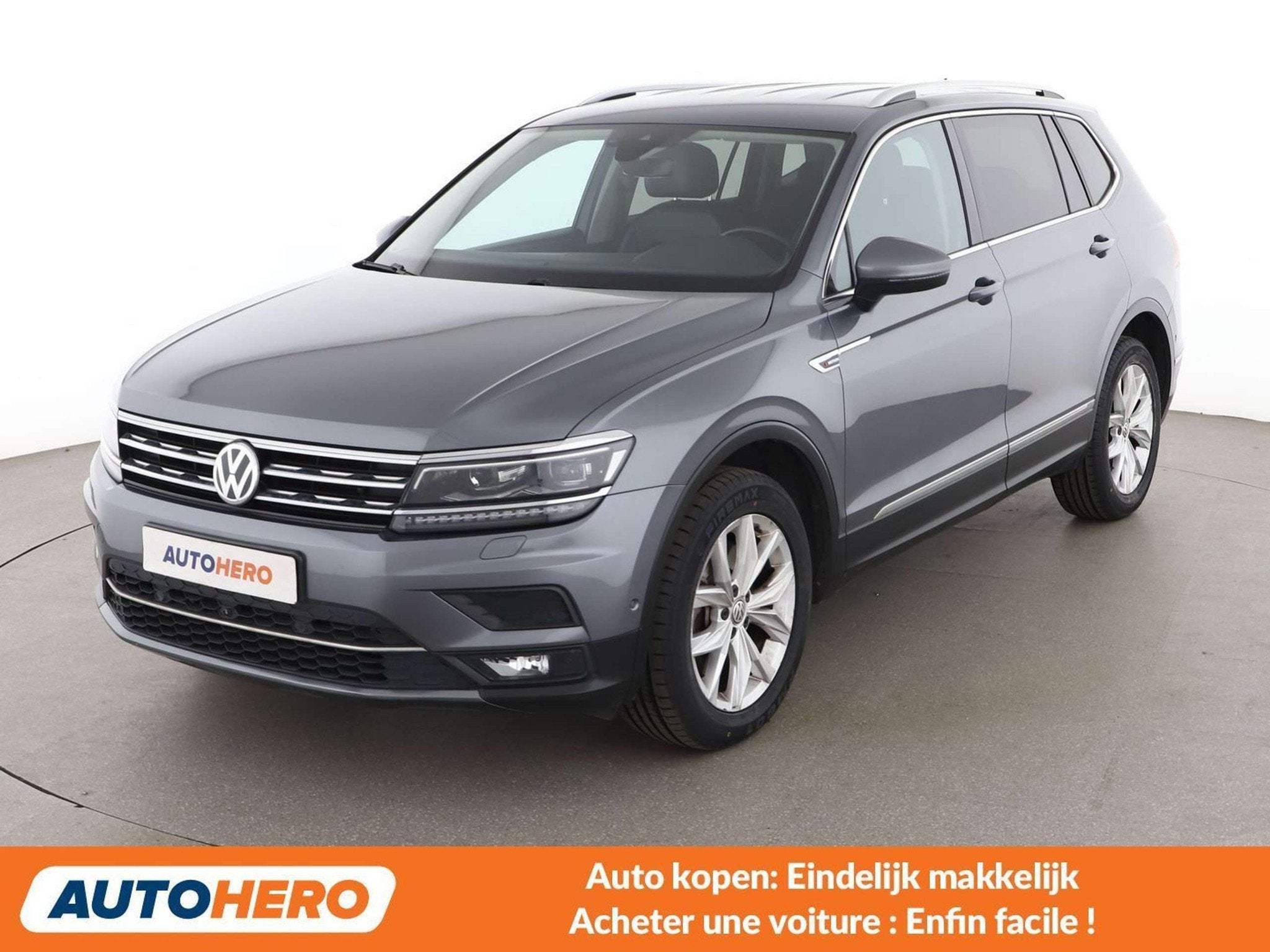Volkswagen Tiguan Allspace 2.0 TSI Highline 4Motion, Auto's, Automaat, 1984 cc, Leder, Lichtsensor