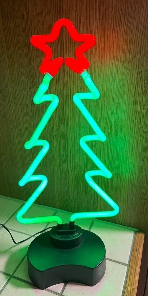 Te koop neo kerstboom, Ophalen, Zo goed als nieuw