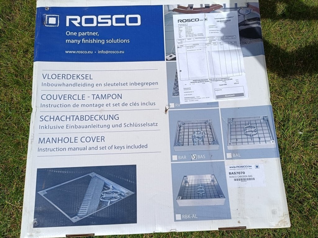 Vloerdeksel, Ophalen