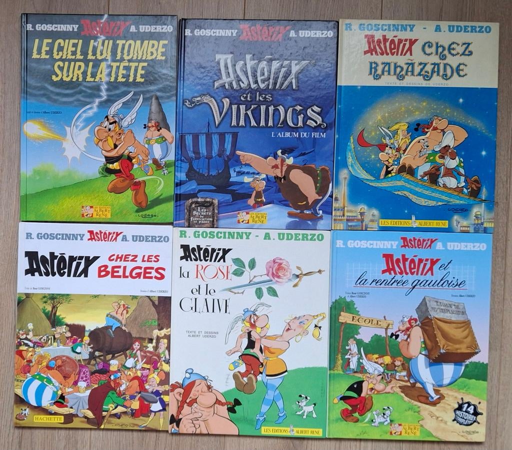 collection de bd ASTERIX de uderzo et goscinny eo, Meerdere stripboeken, Ophalen of Verzenden, Zo goed als nieuw, Goscinny & Uderzo