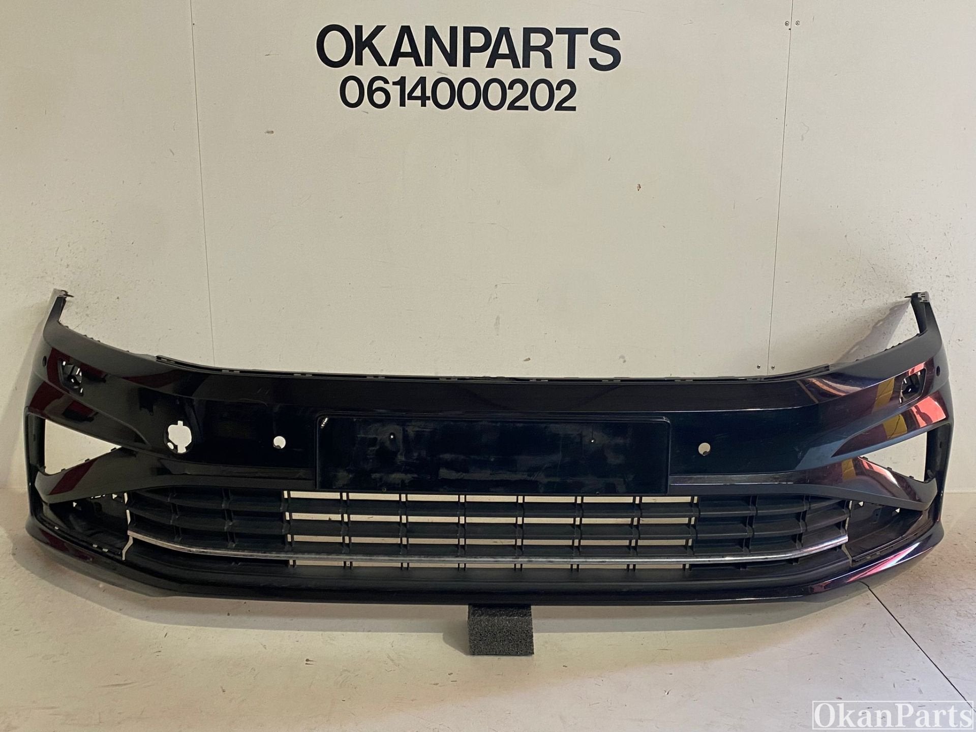 VW Volkswagen Golf Sportsvan Facelift Voorbumper 510807221M, Gebruikt, Voor, Bumper