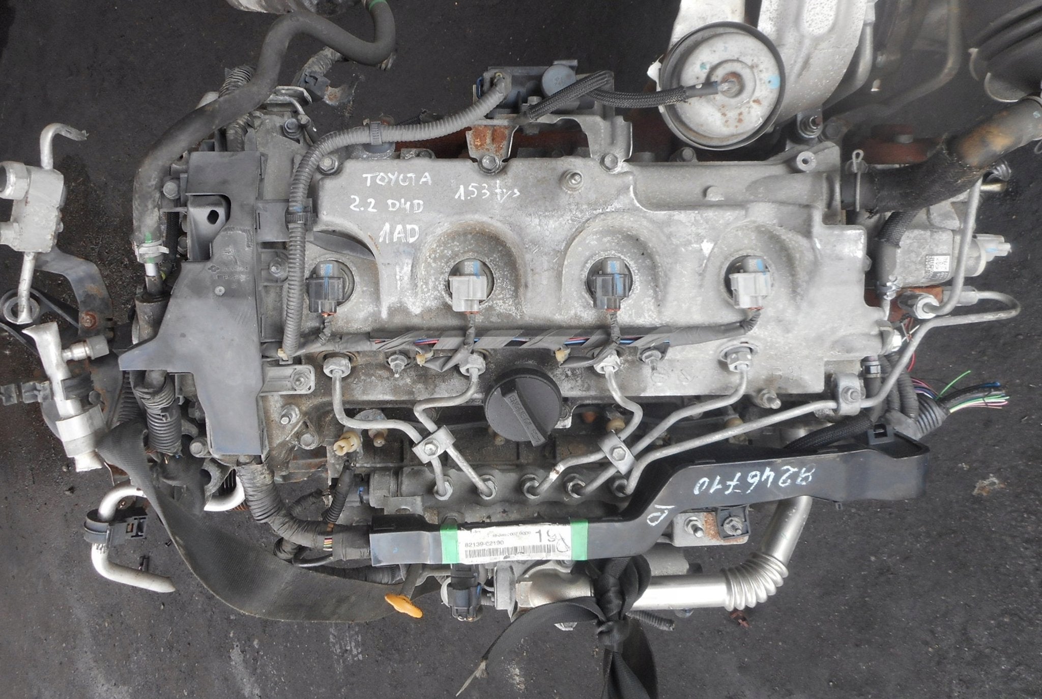 Moteur 1ADFTV Complet VERSO TOYOTA, Envoi, Utilisé, Skoda