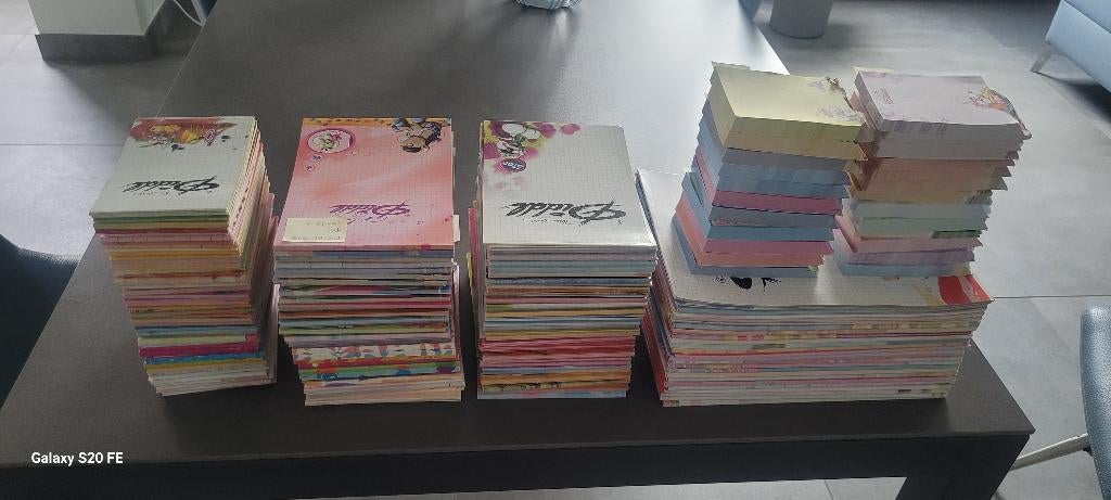 Grote voorraad Diddl blokken:A4-A5-A6-Relief, Collections, Diddl, Comme neuf, Papier, Carte ou Papeterie, Diddl, Enlèvement ou Envoi