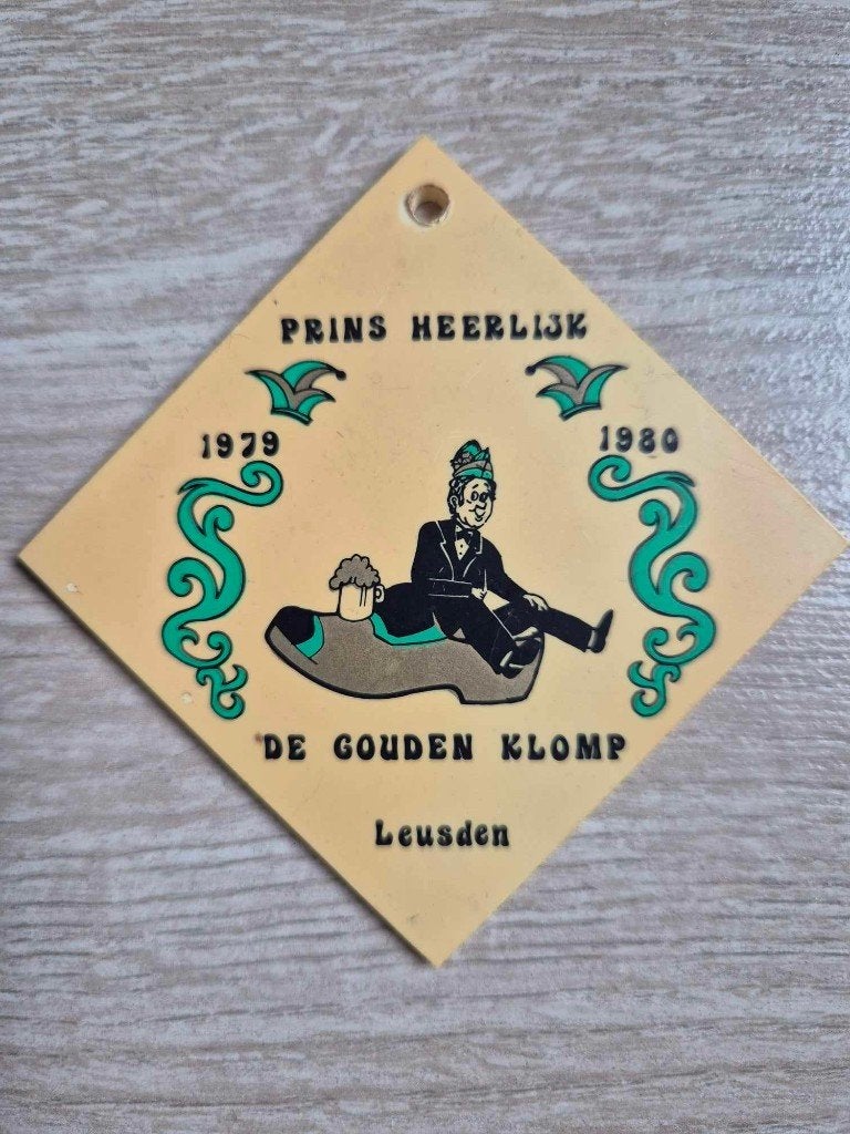 Carnaval medaille Leusden 1979 - 1980, Ophalen of Verzenden