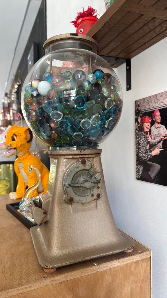 Vintage nootjes automaat, Collections, Machines | Autre, Enlèvement, Comme neuf