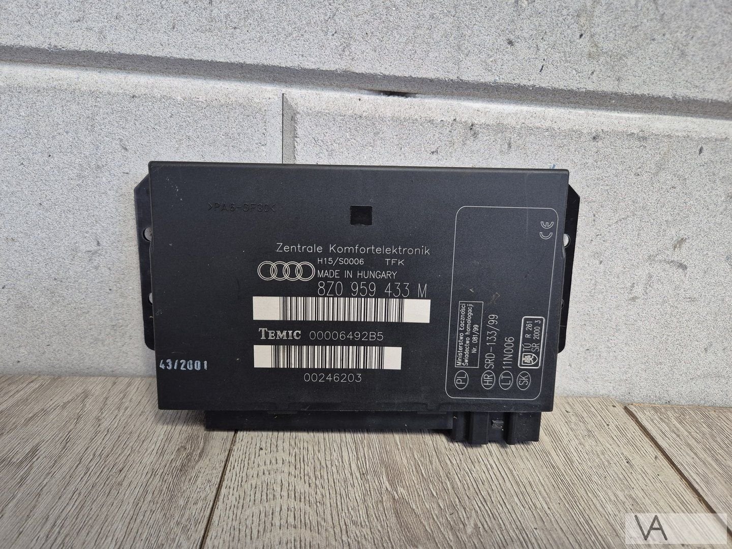 Audi A2 2000 - 2006 boordnet module bcm 8z0959433M €100, -, Audi, Utilisé, -
