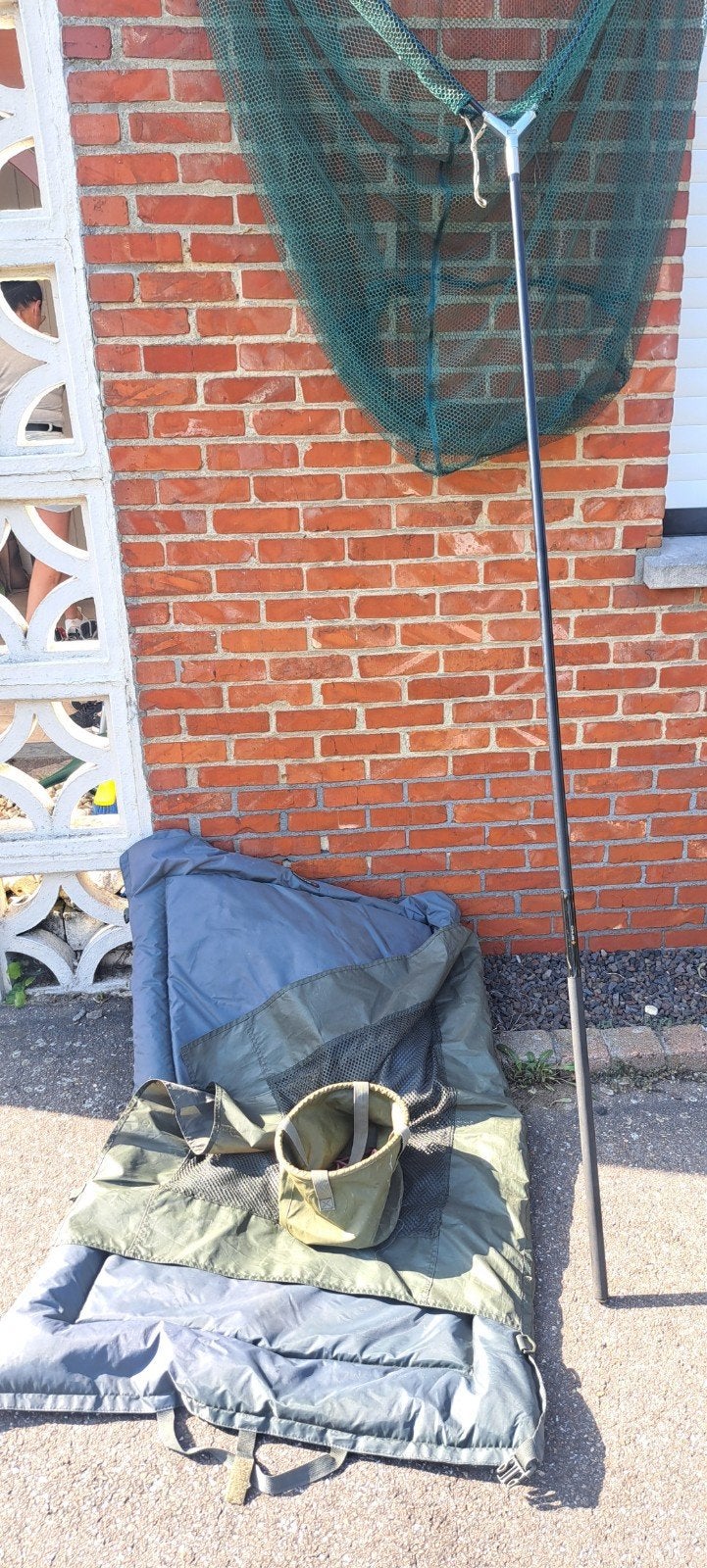 Karper spullen, Ophalen