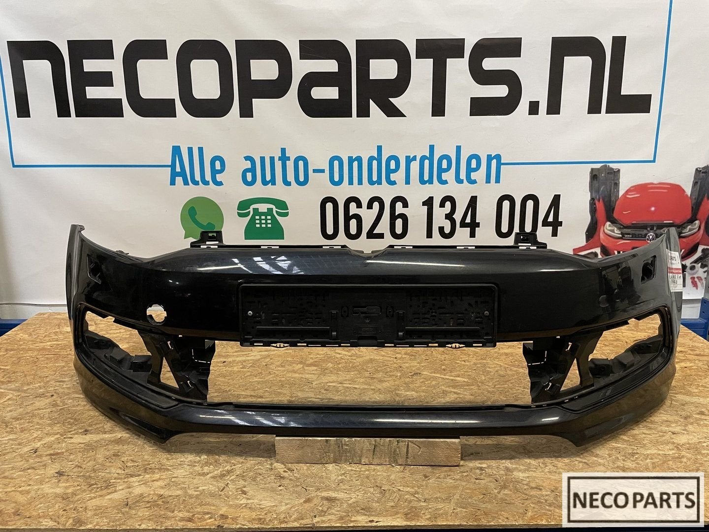 BUMPER VW POLO 6R RLINE R LINE VOORBUMPER 6R0807221, Gebruikt, -, Volkswagen, -