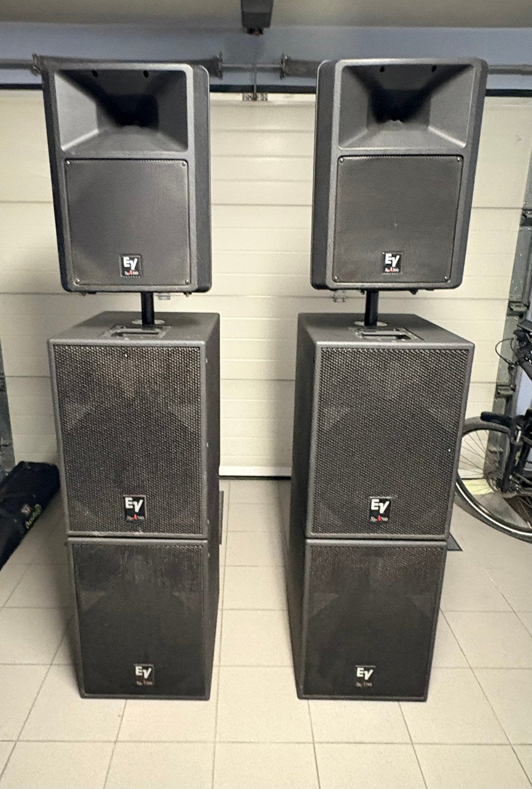 Electro Voice actieve set, Musique & Instruments, Enlèvement, Utilisé