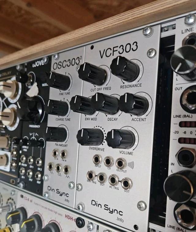 Eurorack: Dinsync OSC303 + VCF303, Enlèvement ou Envoi