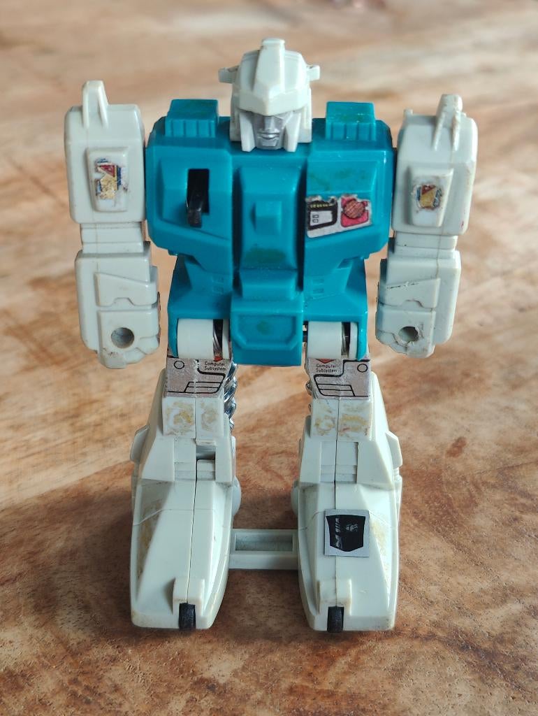 Vintage 1984 Transformers G1 Twin Twist actie figuur, G1, Enlèvement ou Envoi, Utilisé