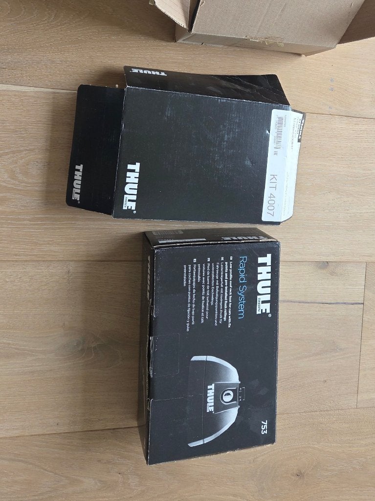 Thule Kit 4007 Audi A4 + Rapid System 753, Ophalen, Gebruikt