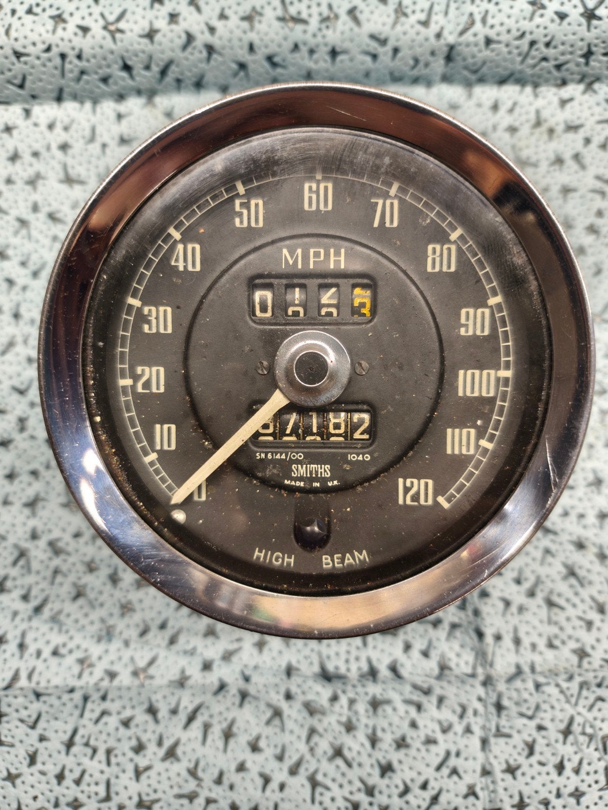 kilometerteller voor mgb (Smiths SN 6144/00), Ophalen of Verzenden, Gebruikt, MG