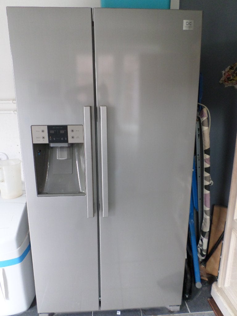 americaanse frigo diepvries, Classe énergétique A ou plus économe, Avec compartiment congélateur, Comme neuf, 75 à 100 litres