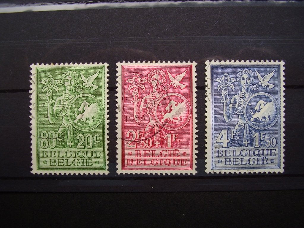 927/929 gestempeld - Jeugd en kind - G001, Enlèvement ou Envoi, Affranchi, Oblitéré