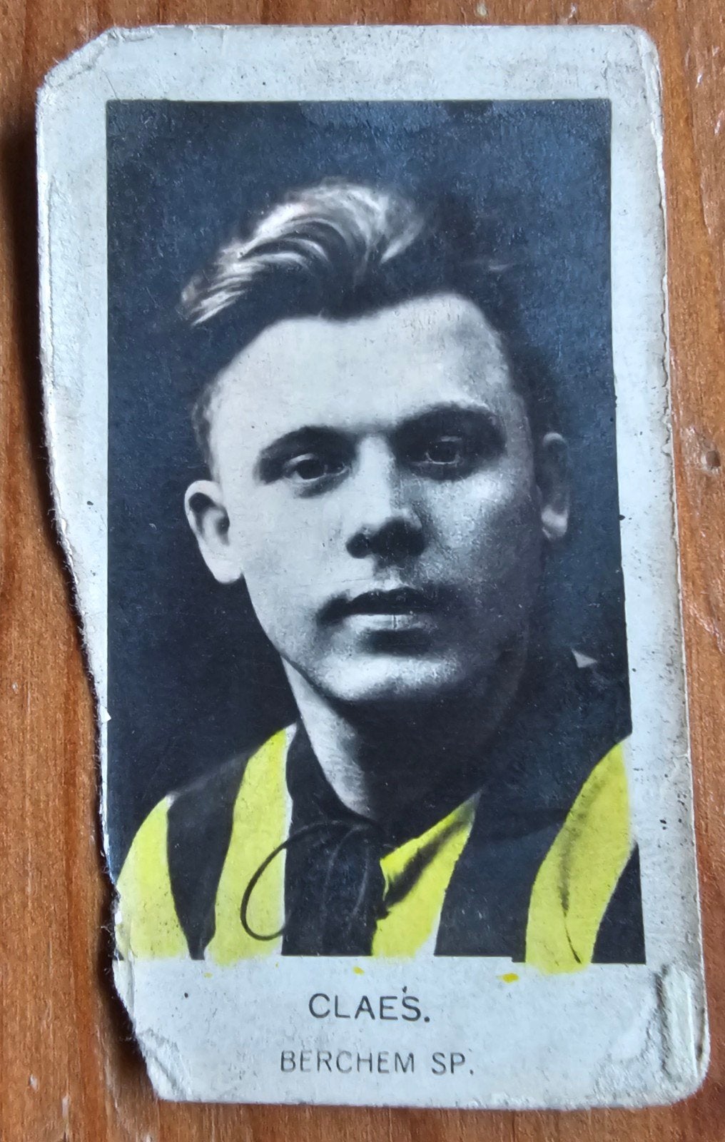 Football chromo Berchem Sport de 1932 (pour les panini) !, Enlèvement ou Envoi, Utilisé, Image