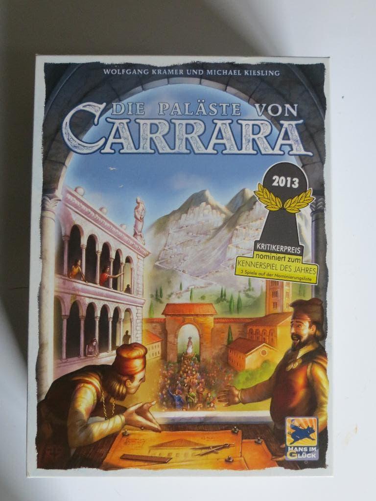 Die Palaste von Carrara (HiG), Een of twee spelers, Verzenden, Zo goed als nieuw, Hans im Glück