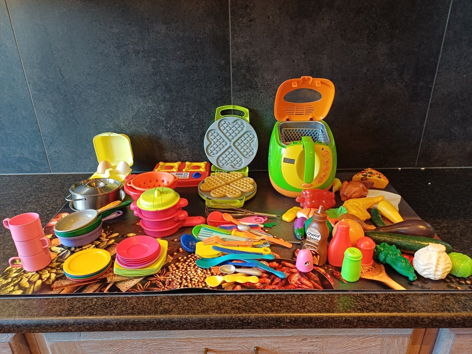 speelgoed keuken met potjes, Ophalen, Gebruikt