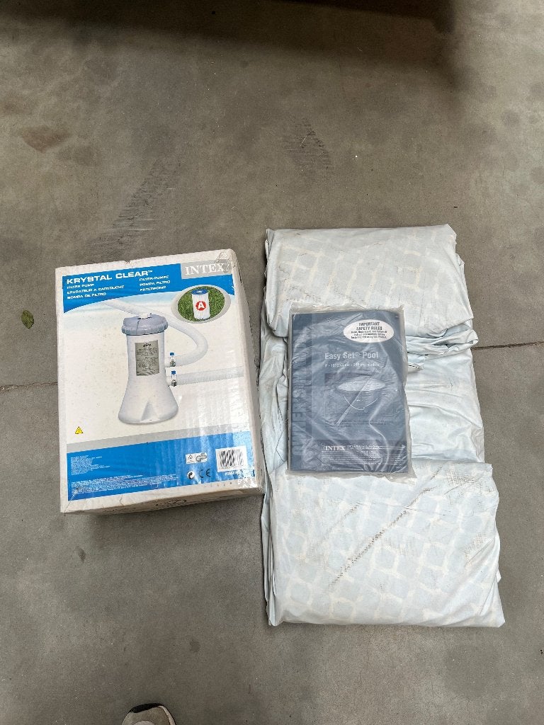 Piscine autoportant avec pompe +- 3M, Enlèvement, Neuf, Autres types
